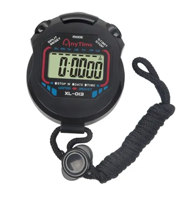 Produktbild von Digital Sport Stoppuhr Timer, Handheld Chronograph Digitaluhren Stoppuhr fš¹r Schwimmen Laufen Sto?fest Sport Stoppuhren