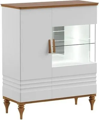Produktbild von Vitrine Glasvitrine Schrankvitrine Vitrinenschrank Sammlungsvitrine Regalvitrine