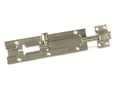Produktbild von MASTERPROOF PROFESSIONAL Edelstahl Schieberiegel Sicherheits - Türriegel Bolzenriegel 150 mm mit Schlaufe