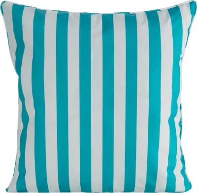 Immagine prodotto di EUROFIRANY | Copricuscino - 45 x 45 cm - copricuscino a righe blu - Giardino