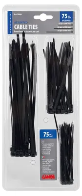 Produktbild von LAMPA Sortiment Kabelbinder 70024 190 96 120cm Nylon