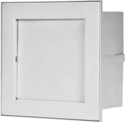 Produktbild von Putzkapsel quadratisch 14x14 cm putzbündig 3 Farben | schwarz