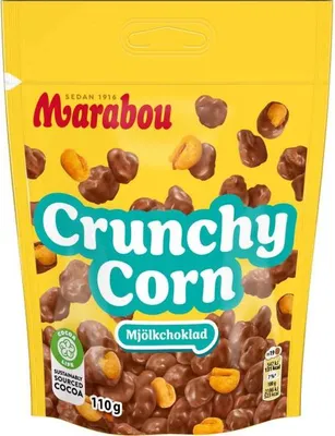 Produktbild von Marabou Crunchy Corn Mjölkchoklad 110g