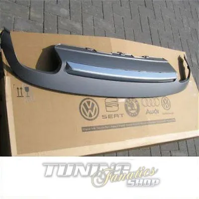 Produktbild von Original Audi S4 Heck Diffusor Stoßstange Spoiler Alu Audi A4 B8 8K Limo + Avant