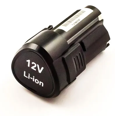 Produktbild von Akku für Worx ersetzt WA3505, WA3509 Li-ion, 12V, 2000mAh, 24,0Wh, black