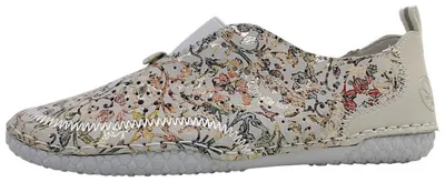 Produktbild von Rieker Damen Slipper luftige Lochung Profilsohle 43663, Größe:38 EU, Farbe:Mehrfarbig