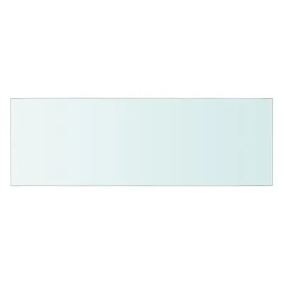 Image de vidaXL Étagère en verre transparent 60 cm x 20 cm