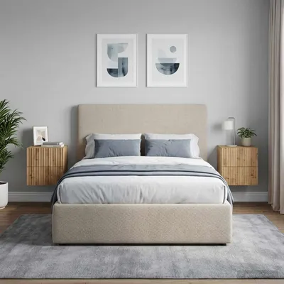 Obrázok produktu pre vidaXL Nástenný nočný stolík, 2 ks, dub Artisan, 33 x 34,5 x 40 cm