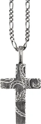Produktbild von cai Anhänger mit Kette 925/- Sterling Silber oxidiert Kreuz