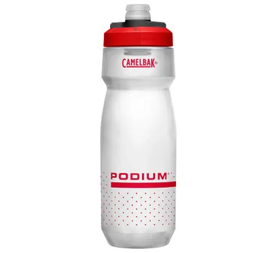 Produktbild von CamelBak Podium, 710 ml, Fahrrad, Sport, Rot, Durchscheinend, Polypropylen (PP), Silikon, Drehen