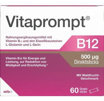 Image de Vitaprompt B12 500 μg direct sticks 60 pcs