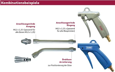 Immagine prodotto di Pistola di soffiaggio Elmag PA, 32255