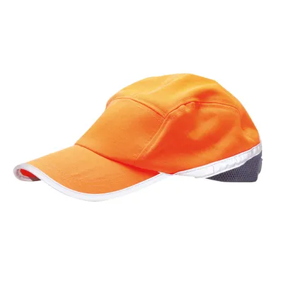 Produktbild von Reflektierende Baseballkappe - Orange/Marineblau