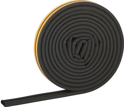 Produktbild von Profildichtung selbstklebend schwarz 6 m x 9 x 6 mm