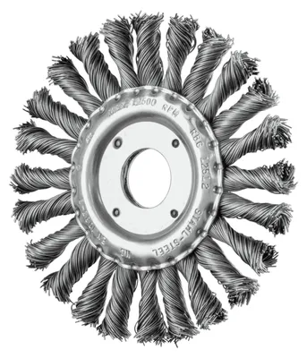 Produktbild von PFERD 43303010, Schleifbürste, Universal, 12500 RPM, 2,22 cm, 12,5 cm, 12 mm