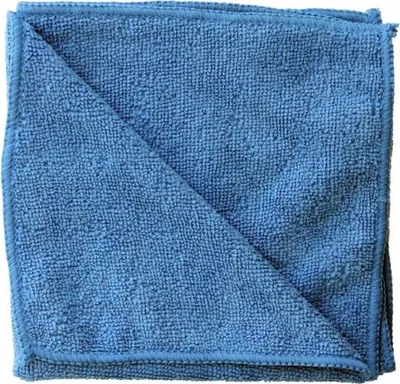 Image de Chiffon en microfibre ECONOMY, bleu, 35 x 35 cm