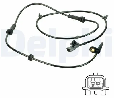 Zdjęcie produktu dla Czujnik prędkości koła DELPHI SS20822
