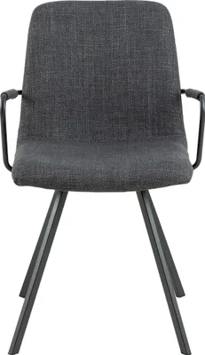 Produktbild von Selina Esszimmerstuhl mit Armlehne grau.
