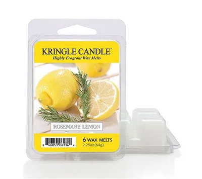 Produktbild von Kringle Candle Duftkerze Wachsmelts 6 Stück Rosemary Lemon