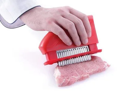 Produktbild von Famanu Fleischhammer - Edelstahl, professionell, mit ergonomischem Griff