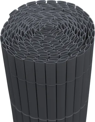Produktbild von Lospitch PVC Sichtschutzmatte Balkonsichtschutz , Sichtschutzzaun, 180*500cm Grau,Wetterfest Verstärkt Sichtschutz, Dekorativer Kunststoffzaun für, Garten, Balkon und Terrasse