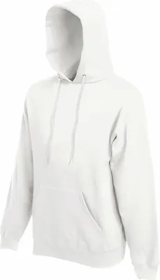 Produktbild von Fruit of the Loom 62-208-0 | Classic Hooded Sweat - Farbe: White - Größe: XL