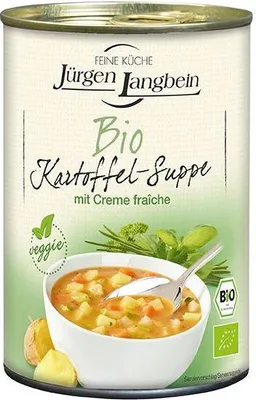 Produktbild von Jürgen Langbein Kartoffel-Suppe  400 ML vegetarisch glutenfrei