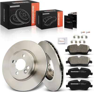 Image de Frankberg 2x disques de frein 4x plaquettes de frein avant pour Chrysler Sebring Citroën C4 Aircross Jeep Compass Patriot