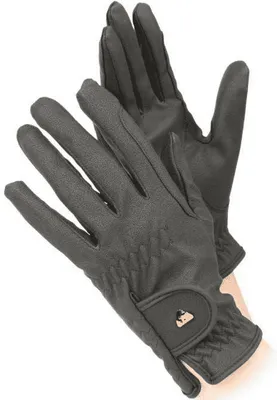 Produktbild von Aubrion - Damen Reithandschuhe, PolyurethanER1123 (XL) (Schwarz)