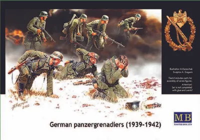 Produktbild von Master Box Ltd. Deutsche Panzergrenadiere 1939-1942  2333518
