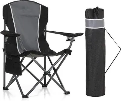 Produktbild von Campingstuhl, faltbar, bis 160 kg. Faltbarer Campingstuhl mit Getränkehaltern. Faltbarer Campingstuhl