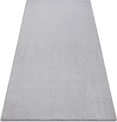 Produktbild von Teppich Teppichboden VELVET MICRO grau 90 eben, glatt, einfarbig Grau 300x300 cm