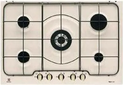 Immagine prodotto di Electrolux RGG7253OON Piano Cottura a Gas Tripla  Colore Sabbia 75 cm