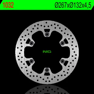 Image de NG BRAKES Bremsscheibe rund starr