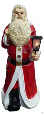 Image de Figure du Père Noël Statue Décoration Figures Décoration Père Noël Sculpture 175 cm Nouveau