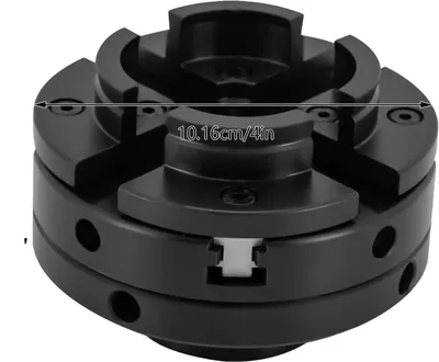 Produktbild von 4-Backenfutter, selbstzentrierendes Design, präziser Spannbereich, schwarz