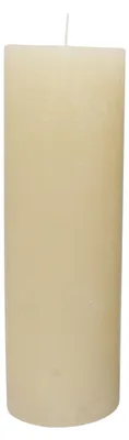 Produktbild von Rustica durchgefärbte Stumpenkerzen Creme, 250 x 80 mm