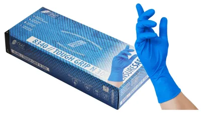 Produktbild von 500 TOUGH GRIP N 300 Nitrilhandschuhe | Gr. S | Einweghandschuhe