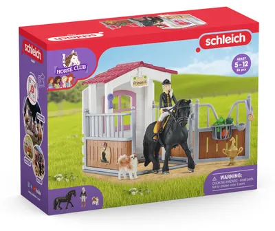Image de Schleich schleich® Horse Club 42437 Pferdebox mit Tori & Princess 42437
