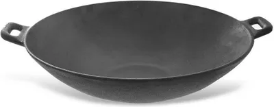 Produktbild von Orion Gusseiserne Pfanne WOK gusseiserner Teller 30 cm Induktion
