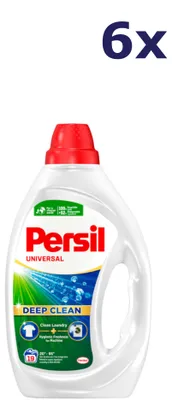 Produktbild von 6x Persil Gel – 19 x 0,855 l – Deep Clean Universalwaschmittel