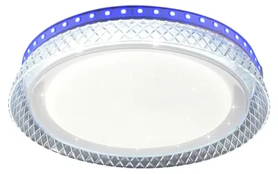 Produktbild von LED Deckenleuchte, Fernbedienung, dimmbar, weiß, CCT, D 28cm