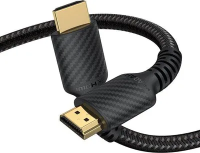 Obrázek produktu pro Ultrarychlý kabel HDMI – délka 3 metry – 48 Gb/s – nylonové opletení – 8K při 60 Hz – 4K při 120 Hz – 144 Hz – HDCP 2.2 a 2.3 – eARC – HDR10.