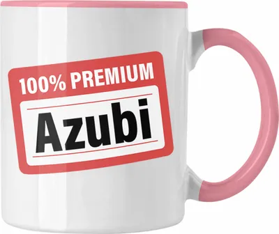Produktbild von Trendation - 100% Premium Azubi Tasse Geschenk für Azubis Bester Auszubildender Prüfung Bestanden Azubi (Rosa)