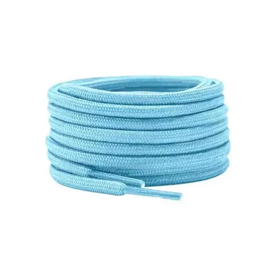 Hellblaue runde Schnürsenkel - 70 cm