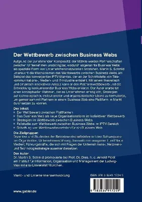 Produktbild von Der Wettbewerb zwischen Business Webs