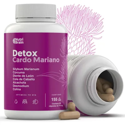Produktbild von Detox-Komplex mit Mariendistel und Kurkuma, 155 Kapseln