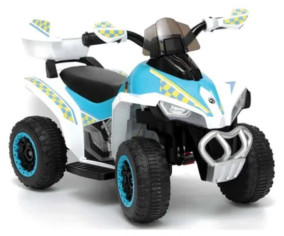 Produktbild von Elektrisches Polizeiquad mit Sitz YSA021A Weiß