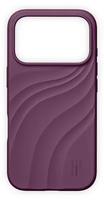 Productafbeelding van iDeal of Sweden Soft Swirl siliconen MagSafe hoesje voor de Apple iPhone 17 Pro Max - Velvet Plum