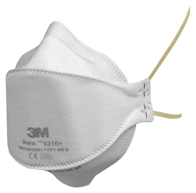 Produktbild von 3M Atemschutzmaske FFP1 ohne Ventil 9310+